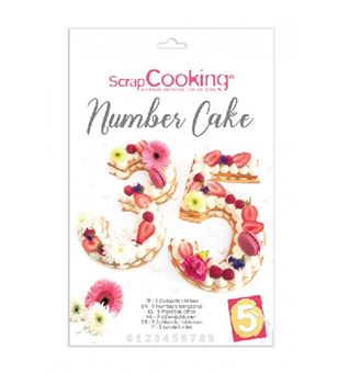 Picture of NUMBER CAKE TEMPLATE SET